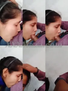 Cute Indian Girl Sucking Small Dick of her Boyfriend