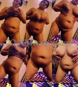 Big Ass Indian Bhabhi Pressing her Boobs