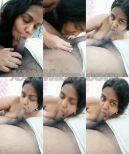 Dick Hungry South Indian Wife Blowjob