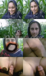 Dehati Bhabhi XXX in Corn Field