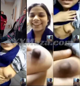 Bangladeshi Babe Showing her Boobs to Boyfriend on Video Call