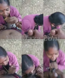 Indian Village Randi Giving Blowjob Beside Road