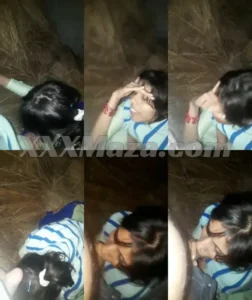 Indian Village Girl Sucking Uncle Dick at Night