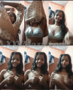 Cute Small Boobs Girl Showing Her Boobs