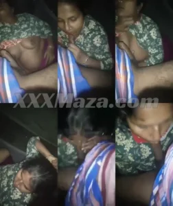 Bangladeshi Village Bhabhi Deep Blowjob
