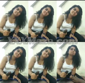 Hot Indian Girl Giving Me Handjob