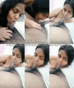 Dick Hungry South Indian Wife Blowjob