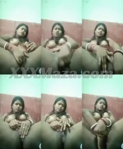 Bangladeshi Hairy Pussy Bhabhi Fingering and Masturbating