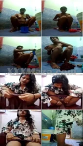 Mallu Bhabhi Nude Bathing