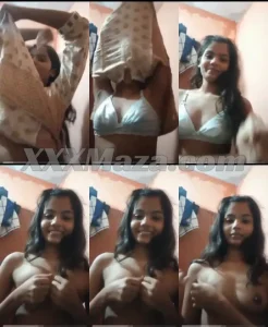 Cute Small Boobs Girl Showing Her Boobs