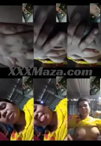 Bangladeshi Village Girl Pussy Fingering on Video Call