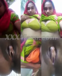 Bengali Village Bhabhi Showing her Cock Hungry Pussy