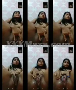 Hot Indian Girl Peeing After Fingering