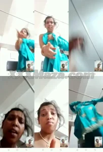 Indian Wife Nude Showing to Dubai Stay Husband